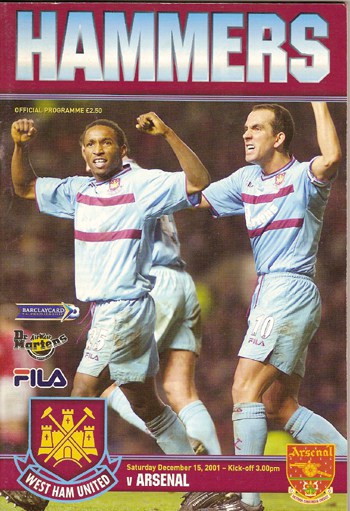 West Ham United FC v Arsenal FC